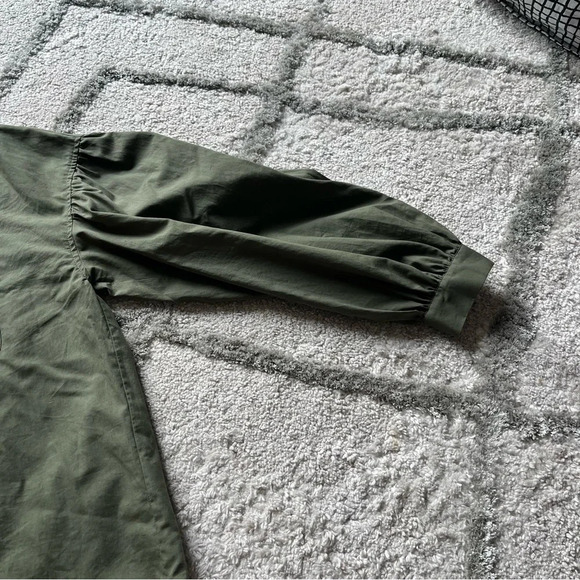 Rails green button down oversized boxy shirt Janae olive XS - Picture 5 of 9